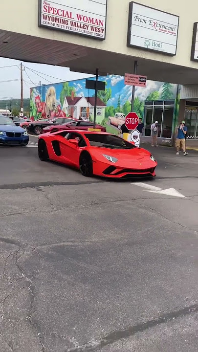 Lamborghini Aventador S Revs Sounds Amazing!!!#lamborghini #supercars #aventador