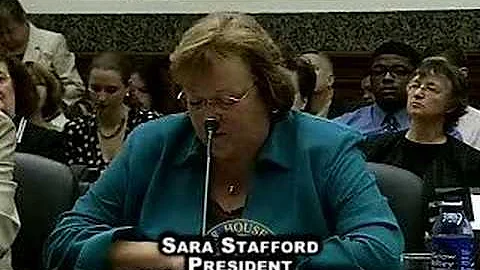 Independent Contractor Hearing: Sara Stafford