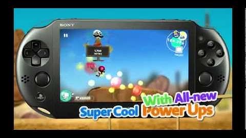 Run sackboy run trailer : ps vita, android