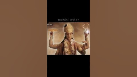 shree narayan ka mohini roop🙏 #edit #love #devokedevmahadev #devotional #mahadev #narayan