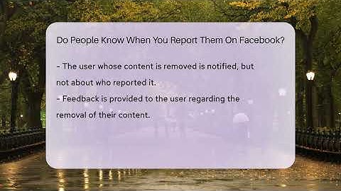 Do People Know When You Report Them On Facebook? - Everyday-Networking