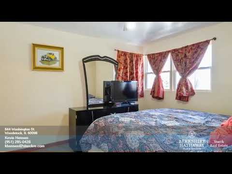 644 Washington St., Woodstock, IL home video tour