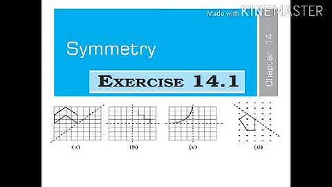 CBSE 7 Symmetry Ex.14.1 Q.6 solved with Bgm