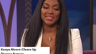 Kenya Moore Clears Up Divorce Rumours on Wendy (Vertical Video ) | @baabmedia