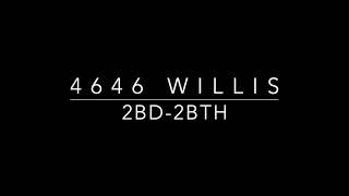 LA Property Management Group- 4646 Willis 203- 2bd/2bth
