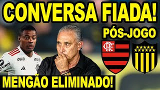 Thumbnail for VERGONHA! FLAMENGO PREVISÍVEL NÃO FAZ GOL E ESTÁ ELIMINADO NA LIBERTADORES PÓS JOGO MENGÃO X PEÑAROL