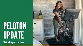 MY PELOTON BIKE REVIEW||30 DAYS LATER||WEIGHT LOSS? FAV INSTRUCTORS?