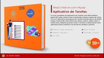 Aplicativo de Tarefas - Aula 02 - Criando o Projeto