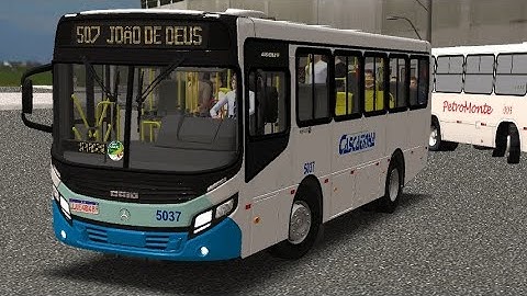 Proton Bus Simulator com Caio Apache Vip IV da Cascatinha, carro 5037.
