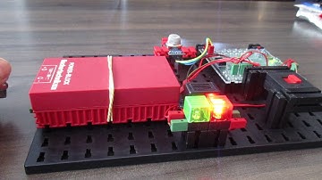 Gas detection device Ftduino / Fischertechnik Auto Calibration