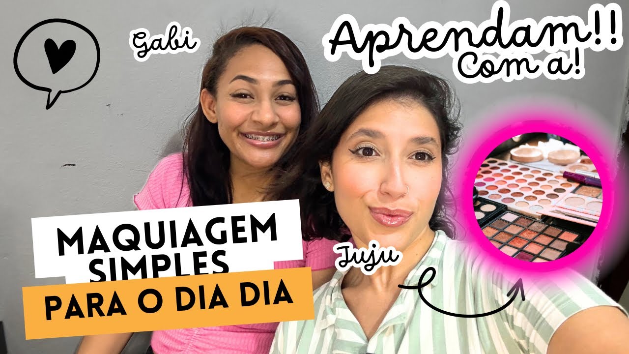 VEM FAZER UMA MAKE SIMPLES PARA O DIA DIA / PASSO A PASSO #maquiagem #vlog #indaiatuba
