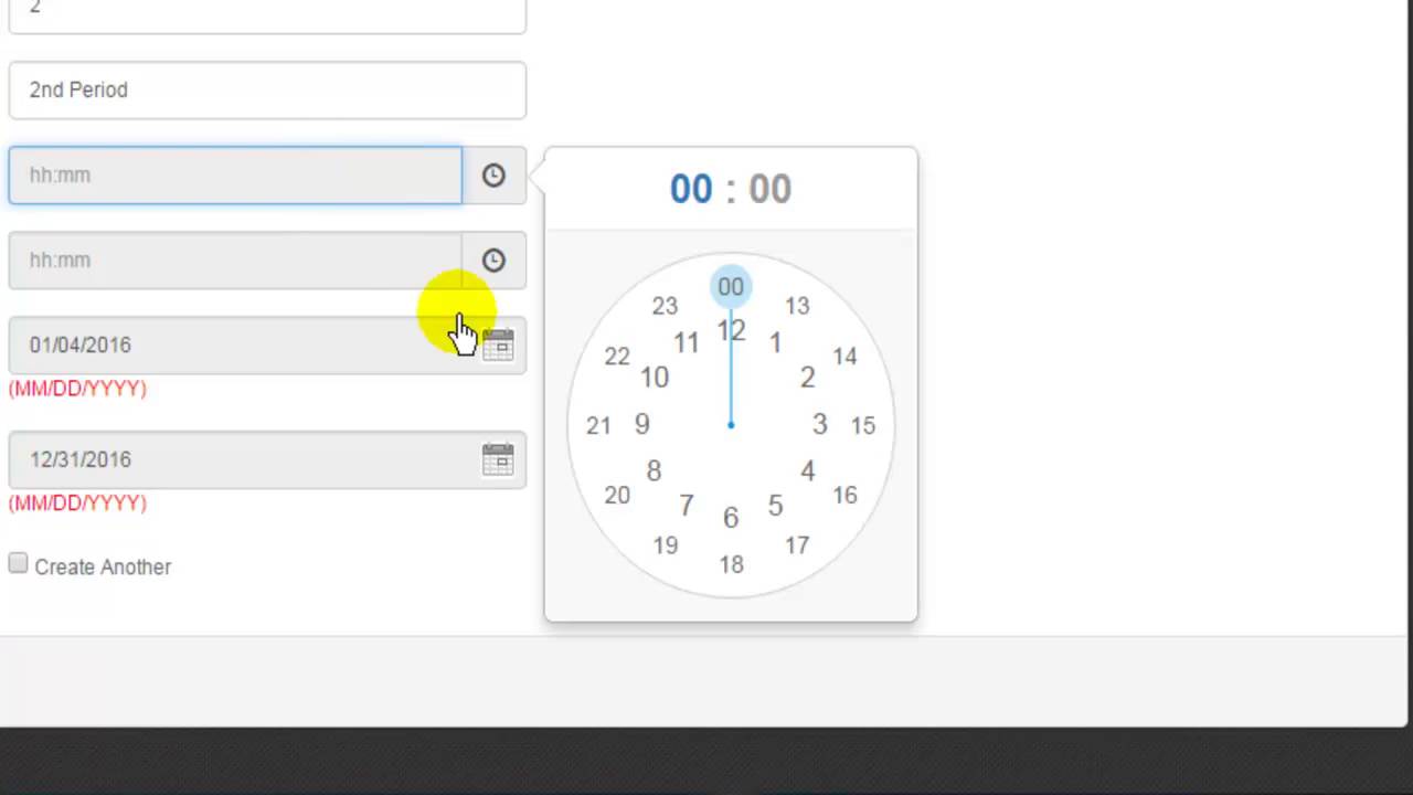 Day 4.4 - TimeTable - Period Master For Student - YouTube