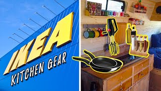 IKEA Kitchen Gear for Van Life and Tiny Houses