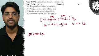 As per IUPAC nomenclature, the name of the complex \( \left[\mathrm...