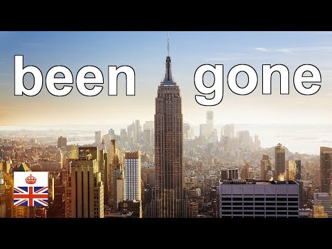 BEEN vs GONE - English lesson with QUIZ
