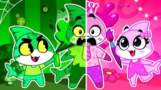 Halloween Showdown: Fairy Tale vs. Zombie Madness! Funny Cartoons for Kids
