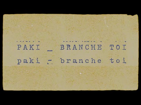 PAKI - BRANCHE TOI (Clip Officiel)