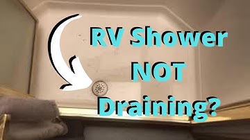 RV Shower Backfilling? Easy Fix!