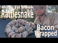 Bacon Wrapped RATTLESNAKE -Eating the Snake that Bit ME-