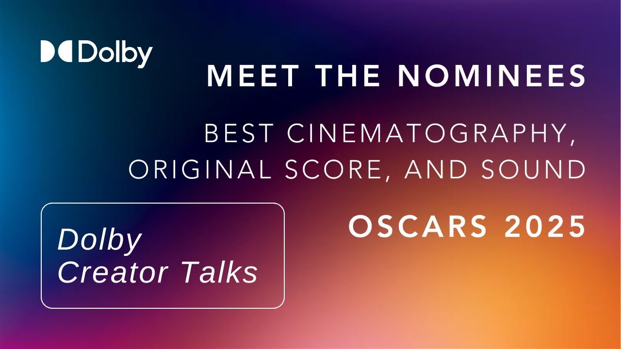 Meet the Nominees - Best Cinematography, Original Score, and Sound - Oscars 2025