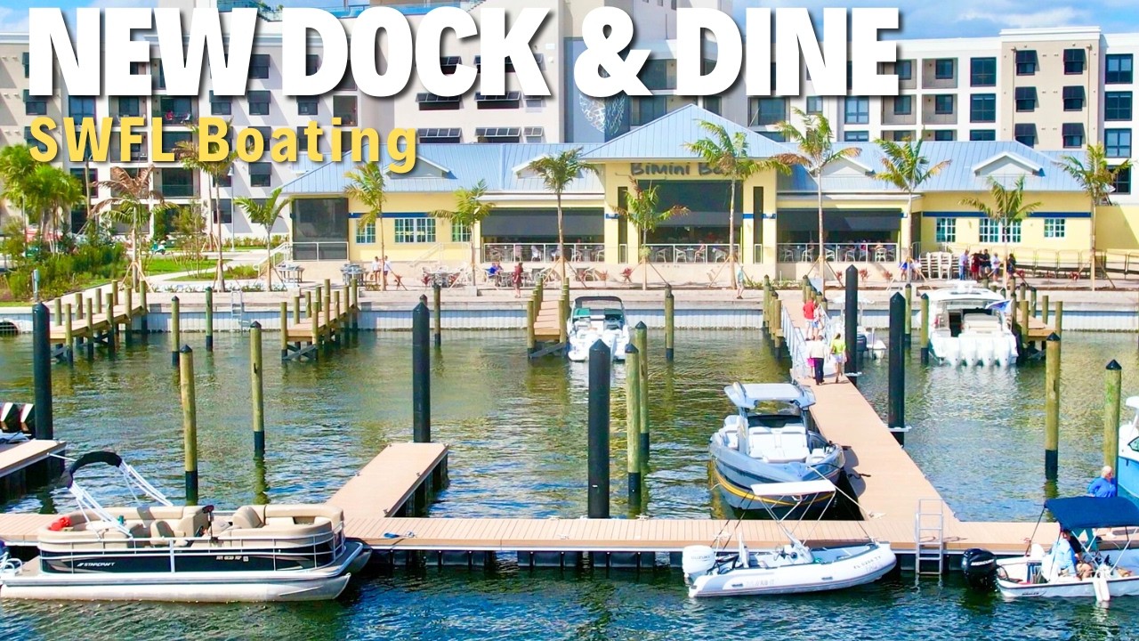 Boating to Cape Coral’s New Dock & Dine Spot | Bimini Basin Seafood & Cocktails
