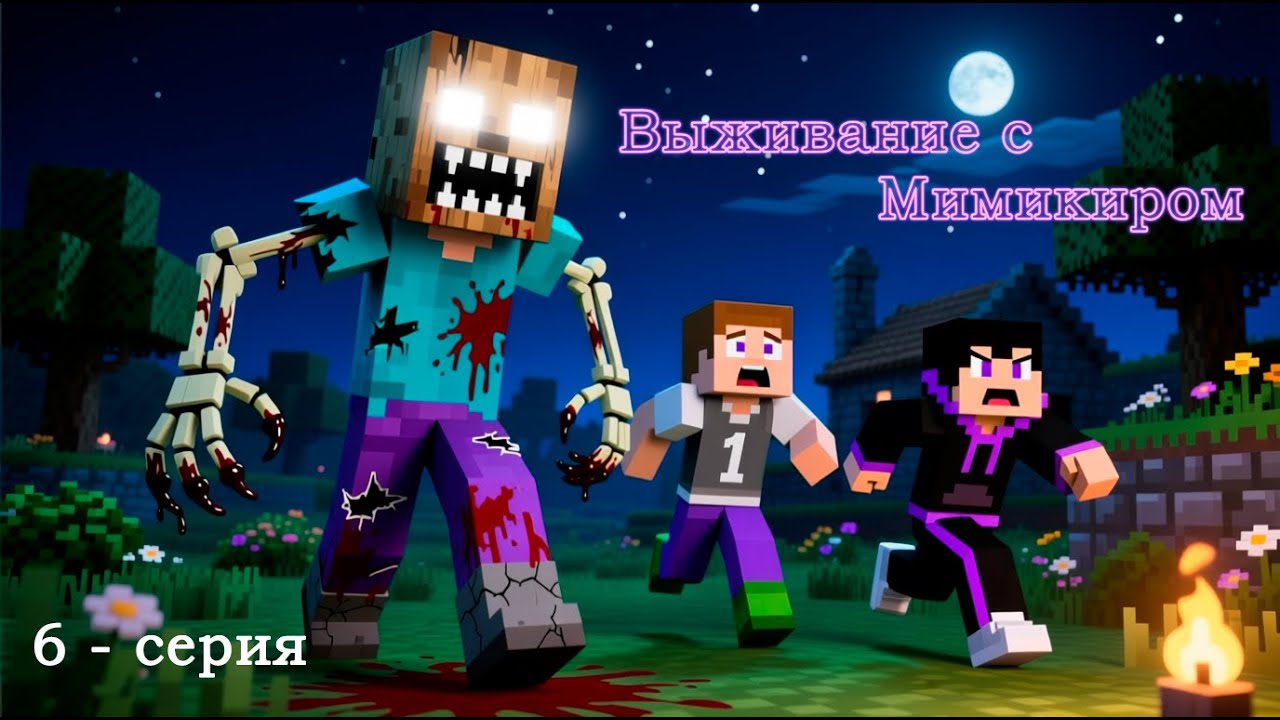Выживание с Мимикиром — Серия 6 | Rafa_top & Patop