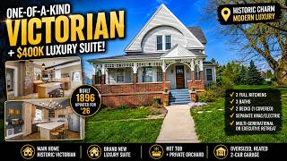 Inside a One-of-a-Kind 1896 Victorian Estate with a $400K Luxury Addition
