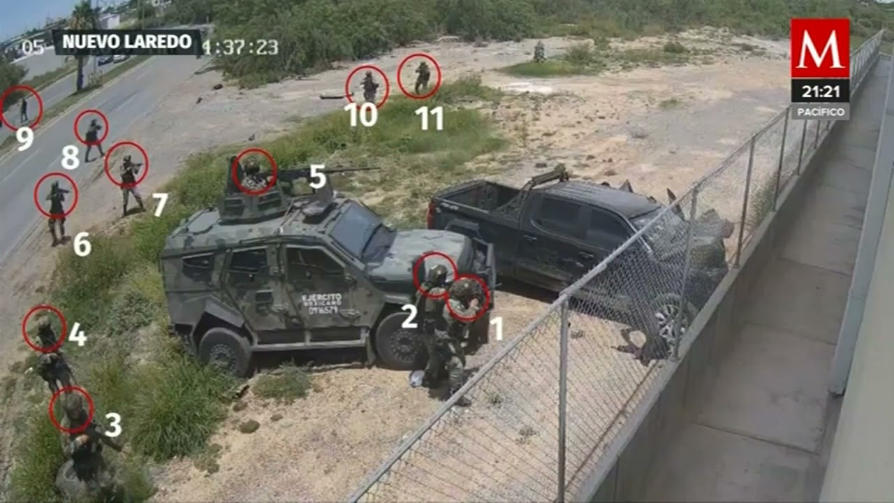 16 militares fueron detenidos por la ejecución extrajudicial en Nuevo Laredo