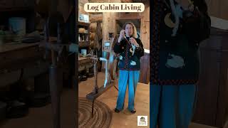 Spinning Wheel  Log Cabin Living