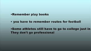 Athletes Are Not Dumb