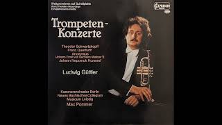 Ludwig Güttler - Konzert für Trompete, Streicher und Basso continuo Es-Dur (Franz Querfurth)