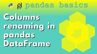 Renaming columns in pandas DataFrame