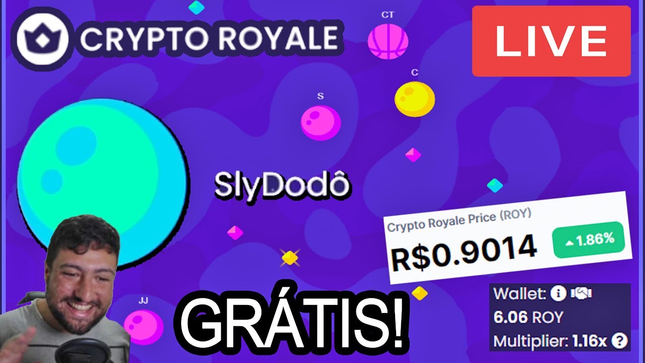 CRYPTO ROYALE - SÓ NOS DRIBLE PRA GANHAR DINHEIRO!