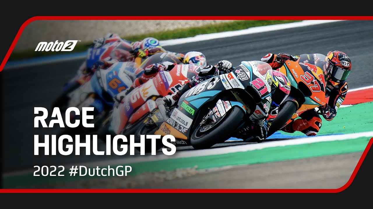 Moto2™ Race Highlights 2022 #DutchGP