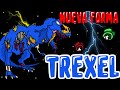 😱DESCUBRO la NUEVA FORMA de TREXEL el IMPOSTOR DINOSAURIO en AMONG US (MI HISTORIA⚠️) | mapaxe