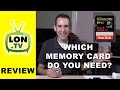 How to Choose a SD Card for Video on a Camera or Camcorder SDHC vs SDXC