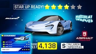 McLaren Speedtail Starway event | Upgrading Mclaren Speedtail ..... Asphalt 9 Legends