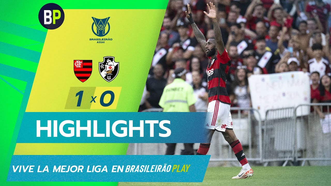 Flamengo Vs Vasco da Gama: Match report, statistics, lineups & H2H