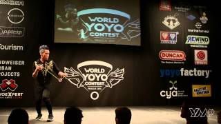 Ko Kwan Ho 5th 5a Finals - 2014 World Yoyo Contest - wyyc2014 - Yoyo México