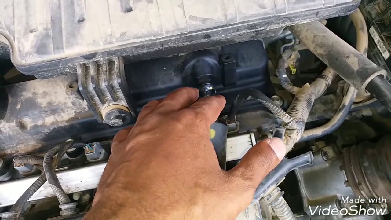 بلف التبخير PCV المحرك كيا بيكانتو kia picanto 2016 YouTube