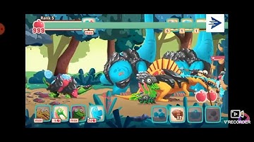 Dino bash 999 Apple Giant Caveman and cavewoman