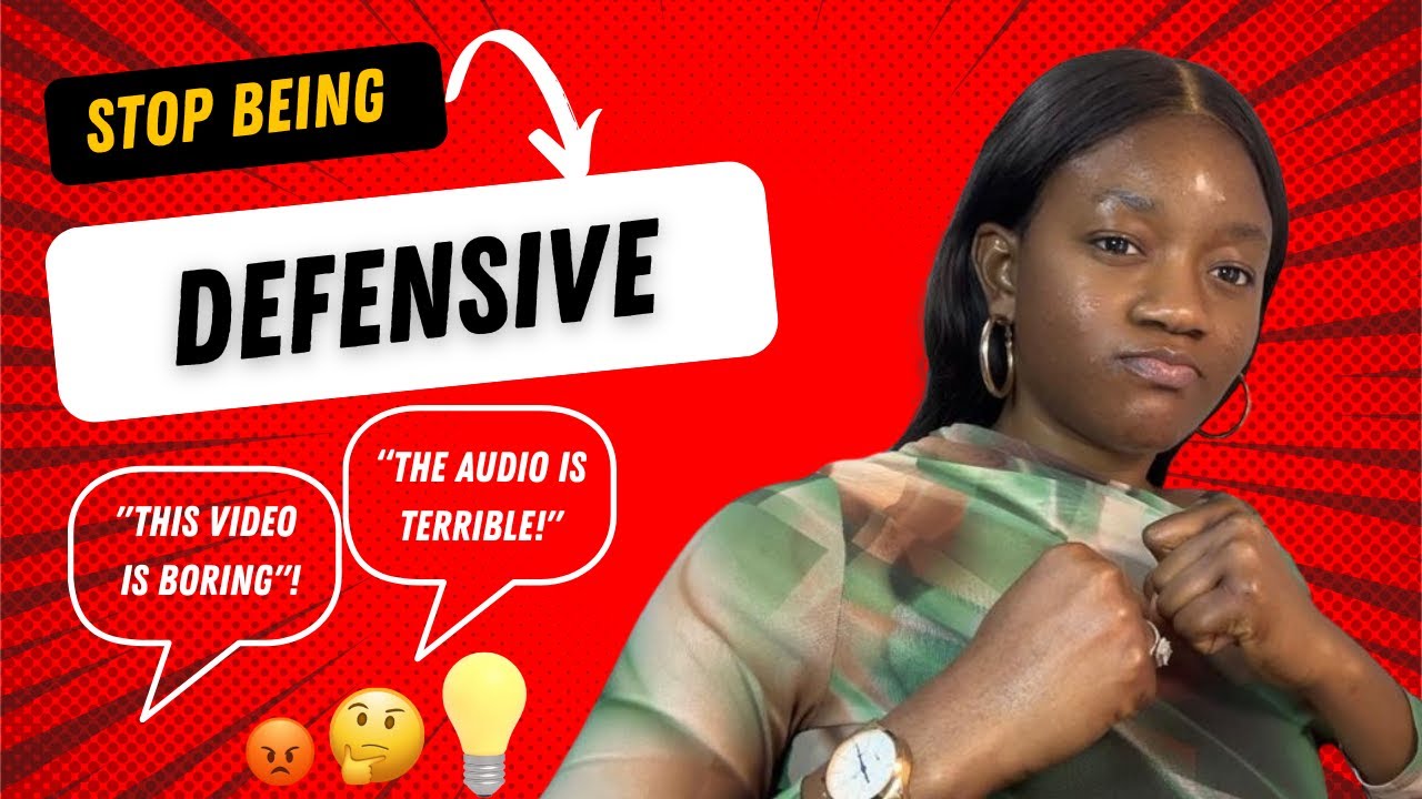 Give Me 5 Minutes And I Will Show You How To Stop Being Defensive.