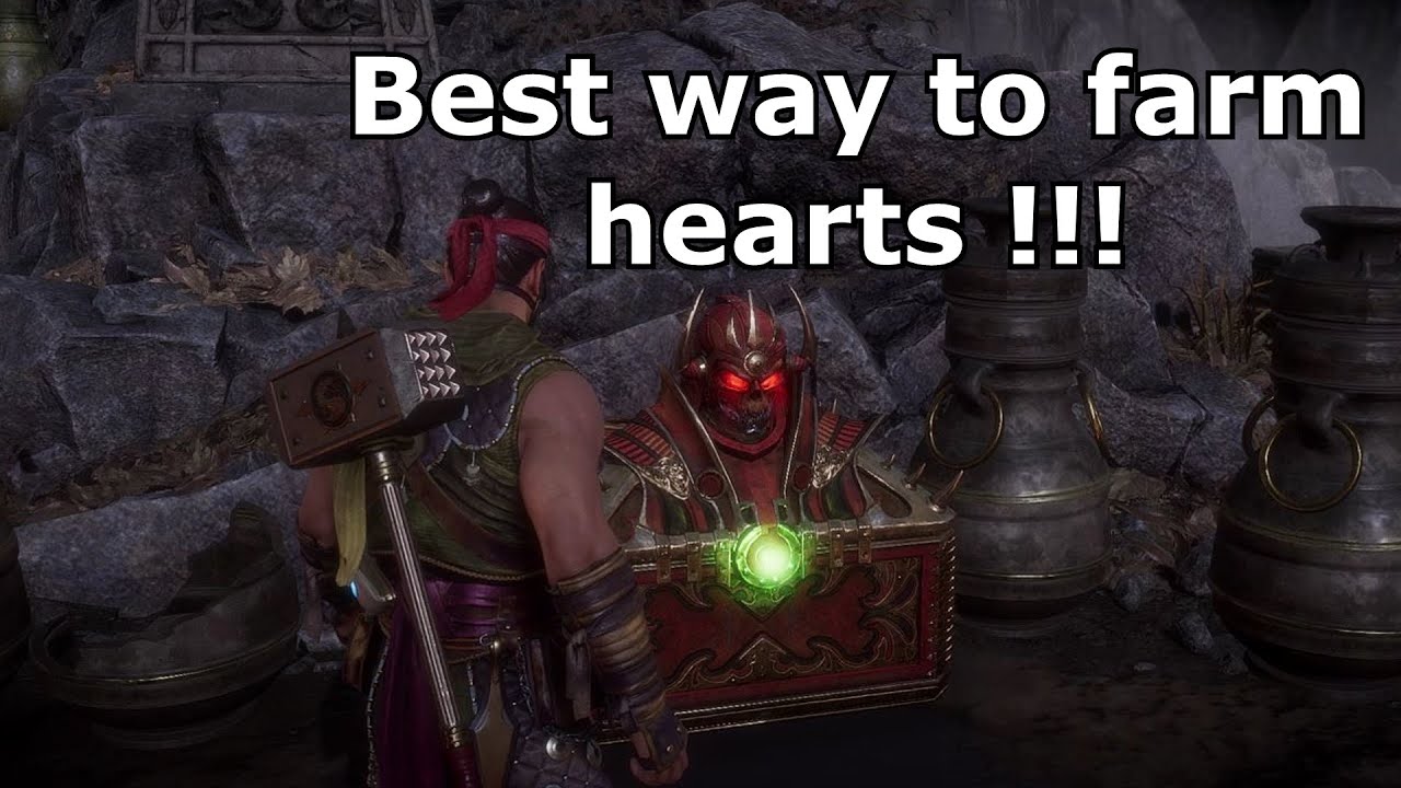 MK11 Best way to farm hearts! YouTube