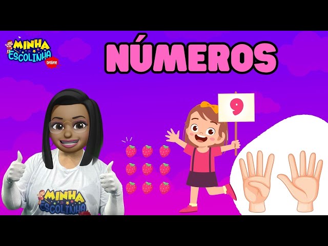 Número 9 G3 - Educação Infantil - Videos Educativos - Atividades para Crianças