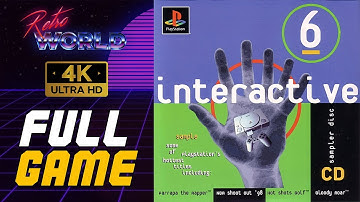 Interactive CD Sampler Disc Volume 6 (PS1) | Playstation Longplay | No Commentary 4K