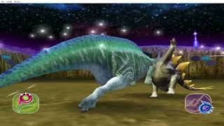 Dinosaur King Alpha Irritator vs Space Pirates stage 2 #dinosaurking, #demul, #arcadegame