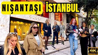 🇹🇷 Istanbul luxury Shopping Street Nişantaşı Turkey 4K
