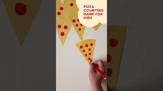 Pizza Counting Game for Kids| Kids Crafts #kidsvideo #forkids #kidscrafts