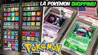 ULTIMATE Pokemon Card Shopping in Los Angeles, California!