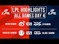 LPL Highlights ALL GAMES Week 7 Day 4 | LPL 2025 Split 3